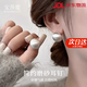 寶莎緹（BAOSHATI）拉絲耳釘耳墜女款2026新款輕奢高級感首飾小眾復古耳環生日禮物 拉絲耳環