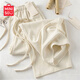 名創優品（MINISO）奶芙休閑褲子女夏季2026新款輕薄透氣闊腿褲女士高腰顯瘦山本長褲
