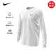 耐克NIKE男子長袖新款運動上衣NESSH587-100白L防曬衣UPF50+速干透氣