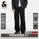 杰克·瓊斯（JACK&JONES）男裝降落傘兵褲春夏季工裝褲男褲略寬松休閑褲輕薄款潮流褲子男士 E43黑色 涼感 31 175偏大,建議拍小一碼