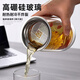 宅輕松 高硼硅泡茶杯耐熱雙層玻璃帶茶漏茶壺家用茶水分離泡茶杯子400ml