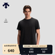迪桑特（DESCENTE）RUNNING系列男士吸濕速干F360短袖T恤新品 BK-黑色 XL (180/100A)