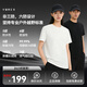 VBREX六防短袖t恤透氣防水防油污圓領(lǐng)三防功能T純色上衣春夏男女款 白+黑（2件套）-發(fā)燒六防T 2XL （建議拍大一碼或詳見尺碼表）