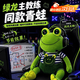 泰利奇綠龍教練青蛙玩偶jab jabich大眼青蛙毛絨玩具cs周邊抱枕公仔禮物 綠龍教練玩偶【品質保證】 30cm【小號】