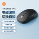 小米無線鼠標4 Pro 黑色 2.4G無線藍牙鼠標 電磁滾輪輕音辦公小米鼠標 適配小米筆記本紅米筆記本電腦