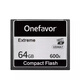 ONEFAVOR相機CF卡16G 32G 64G 128G存儲卡 CF卡佳能5D2/5DS/7D/1DX尼康D810/D5/D4S索尼單反相機高速內存卡 64G-600X 寫(xiě)55M 讀90M 單卡