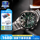 卡西歐（CASIO）商務休閑皮帶鋼帶手表男日韓腕表防水石英男士手表送男友 禮物 EFR-303DB-3AVUPR