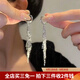 伊黛兒圓圈長款耳環氣質韓國個性百搭耳墜歐美夸張女時尚耳飾品 E2843銀色流蘇耳扣