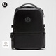lululemon丨New Crew 背包 拒水 LU9CLES 黑/石墨灰 O/S