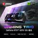 微星（MSI）魔龍 GeForce RTX 5070 12G GAMING TRIO OC AI游戲設(shè)計剪輯OpenClaw本地部署顯卡
