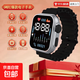 【網(wǎng)紅爆款】電子手表時尚商務(wù)炫酷led時間日期顯示按鍵彩燈男女情侶手環(huán)ins風(fēng)長續(xù)航 黑色-電子表-看時間日期