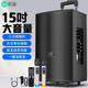 索愛（soaiy）15吋廣場舞音響大功率便攜式木質戶外重低音藍牙k歌專用大音量移動拉桿音箱室外演出雙話筒SA-X23