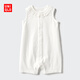 優(yōu)衣庫嬰幼兒爬爬服/無袖寶寶連體衣483023 01 乳白色 100cm