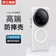 京工智造【超舒適手感】適用vivox100ultra手機殼vivox100spro保護套磨砂磁吸x100s全包防摔軟邊后殼簡約 【透白】輕砂手感-強抗指紋 vivo X100S (贈水凝膜+鏡頭膜)