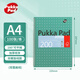 PUKKA PAD簡約A4筆記本本子線圈雙面劃線本大小學(xué)生用手賬本工作會議記錄本297*235/100張JM018