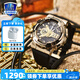 卡西歐（CASIO）G-SHOCK小鋼炮金屬表殼防震防水自動LED運動男士女士手表一對表 GM-110G-1A9PR