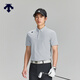 迪桑特（DESCENTE）DESCENTEGOLF 迪桑特高爾夫 男士PRO系列短袖POLO衫夏季新品 LG-淺灰色 L 175/96A