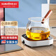 金灶（KAMJOVE）恒溫杯墊保溫底座USB家用辦公室暖杯墊茶水杯保溫杯墊加熱底座 WB-08（帶電源適配器）