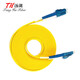 電信級SC-SC單模光纖跳線(xiàn)5米光纖尾纖3/5/10/15m光纖線(xiàn)可定制不同長(cháng)度（工程級） LC-LC雙芯 5米