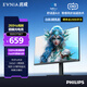 飛利浦EVNIA弈威 23.8英寸 260Hz 舒視藍(lán)圓偏光雙硬件護(hù)眼 FastIPS 出廠校色 HDR 電競(jìng)顯示器24M2N2200PK