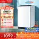 松下（Panasonic）租房適用 波輪洗衣機 8KG 全自動家用 智能桶自潔 寬瀑布水流 XQB80-K3F1京東自營