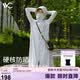 VVC防曬衣服女士夏季長款冰絲涼感防紫外線外套時尚出游披肩 銀河灰