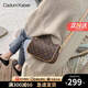 CADUNI KAISER包包女包時尚枕頭包媽媽包中年斜挎單肩生日七夕情人節禮物送女友 【咖色】實用走心 高檔品牌百搭氣質休閑通勤