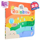 Baby Touch Rainbow 瓢蟲Ladybird錯層書 彩虹 新版 英文原版進口圖書 低幼兒童繪本 紙板書 早教色彩顏色啟蒙書