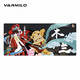 阿米洛（Varmilo） 阿米洛鼠標墊 大桌墊 桌墊辦公 大鼠標墊 鍵盤(pán)墊 花旦娘之替父從軍—花木蘭900*400*3mm