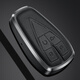 迪加倫 金屬真皮 長(cháng)安CS75plus鑰匙套 CS55 CS35 逸動(dòng) uni-t 長(cháng)安歐尚X5X7 汽車(chē)鑰匙包殼 男 深空灰+真皮掛扣