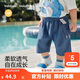 巴拉巴拉童裝兒童短褲男童2026夏季休閑褲女童褲子寶寶薄款純棉七分褲嬰兒
