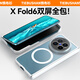 鐵布衫【磁吸星護殼】適用vivoxfold6手機殼VIVO X Fold6保護套磨砂超薄散熱防摔fold6手機殼簡約全包殼 【云母白】-磁吸磨砂星護殼 vivo xfold6
