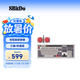 八位堂 Retro108機(jī)械鍵盤復(fù)古經(jīng)典無線108鍵游戲辦公通用三模藍(lán)牙有線PC電腦安卓