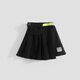 男生女生23款童裝夏季中大童休閑裙兒童氣質(zhì)潮女童梭織半身裙 黑色 165cm