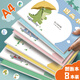 法拉蒙faramon 8本裝A4兒童空白畫(huà)畫(huà)本小學(xué)生圖畫(huà)本a4幼兒園美術(shù)本子畫(huà)紙涂鴉畫(huà)冊(cè)畫(huà)圖本白紙加厚寶寶素描簿