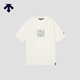 DESCENTE迪桑特ALLTERRAIN 81系列男女同款圖案印花短袖T恤 WH-WH XL