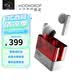 水月雨超聲波UltraSonic 圈鐵混合式HIFI真無線藍(lán)牙5.3主動降噪耳機(jī)運(yùn)動游戲耳塞 超聲波