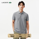 LACOSTE【王一博同款】法國鱷魚男裝26夏季新款短袖Polo衫|PH6348 5HI/石紋灰藍(lán) L 5