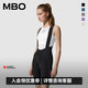 MBO 女子春夏防曬UPF50+速干背帶騎行短褲 T110 雙箭頭減震 黑色 M