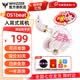 威澤 WHIZZER OS1beat 耳機入耳式高解析hifi有線帶麥重低音高音質安卓通用HiRes認證 白月光3.5mm帶麥1.2米快至當日達