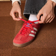 阿迪達(dá)斯（adidas）Originals三葉草 GAZELLE新款男鞋女鞋低幫運動休閑鞋板鞋 IF1808  淺猩紅/漢玉白/金 39