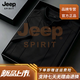 JEEP SPIRIT吉普高端時尚2026新款工作服工衣工裝定制男短袖T恤長袖翻領(lǐng)衫 黑色 XL