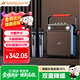山水（SANSUI）無線手提戶外藍牙音箱大音量廣場舞小型家用K歌音響教學(xué)擴音器便攜式地攤V51 雙麥