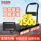 樂優(yōu)佰易 小推車平板手推車 110*65cm 雙管載重1500斤裝修搬家小拖車搬運車小拉車手拉車拉貨車折疊拖車