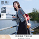 香影藍(lán)色牛仔外套女短款2026夏季新款復(fù)古正肩短袖純棉小個(gè)子上衣 藍(lán)色 L 165/88A/110-125斤