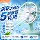 HANASS電風扇臺扇立式風扇迷你便攜宿舍風扇 大風力辦公室伴侶創(chuàng)意電臺扇M2-151喬遷生日禮物男女生學生