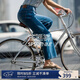 simple pieces【天絲法棍褲】simplepieces夏新款SPS牛仔女小個子薄九分直筒褲 復古藍綠/身高153-164(現貨) L 90/93 （105-115斤）
