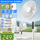 艾美特電風(fēng)扇落地扇家用12寸輕音節(jié)能省電遙控?fù)u頭音靜電扇臥室宿舍立式7葉強(qiáng)力落地風(fēng)扇 語(yǔ)音+獨(dú)立驅(qū)蚊倉(cāng)【7葉/9檔/直流/一級(jí)能效】