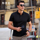 布先生男士T恤經典純棉polo翻領純色