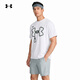 安德瑪（Under Armour）【城市野趣系列】26夏季新款Urban OutDoor男運(yùn)動(dòng)短袖T恤6014244 白色100 L (175)
